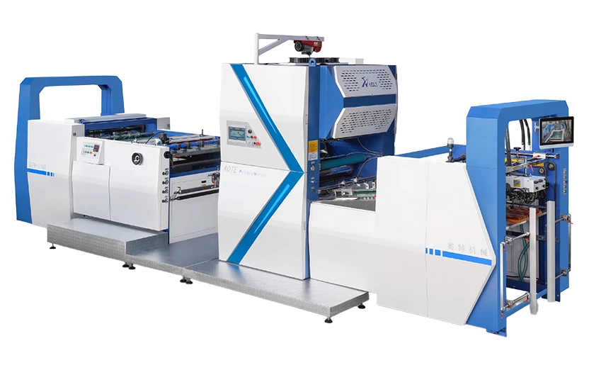 Automatic Vertical Laminating Machine with Disc Cutter