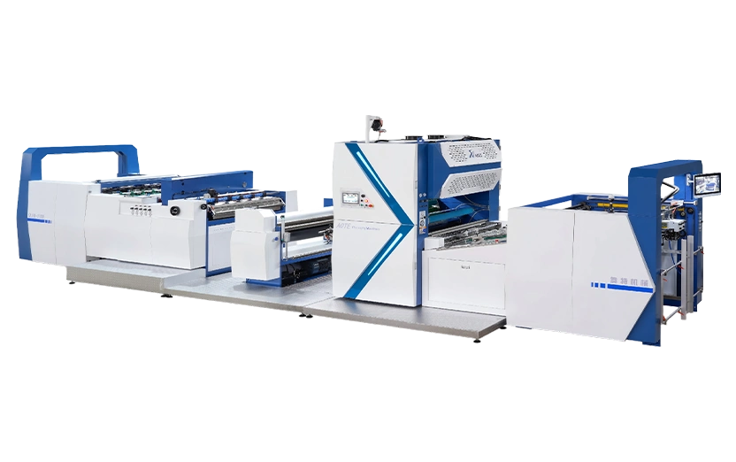 Automatic Vertical Laminating and Embossing Machine