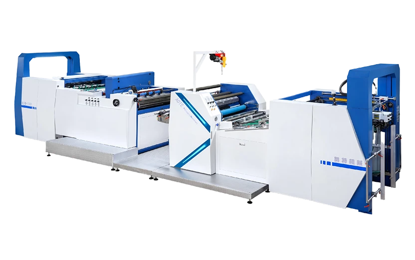 Automatic Thermal Laminating Machine with Chain Knife