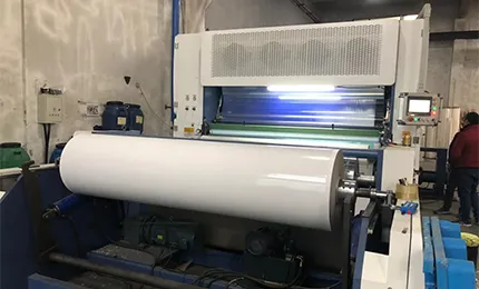 What to do when the laminated film bubbles?